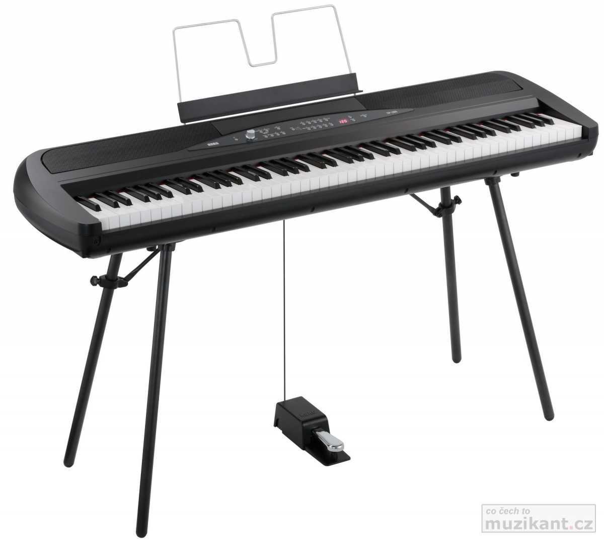 KORG電子ピアノ SP-170S 88鍵ブラック&別売りスタンド - 鍵盤楽器、ピアノ