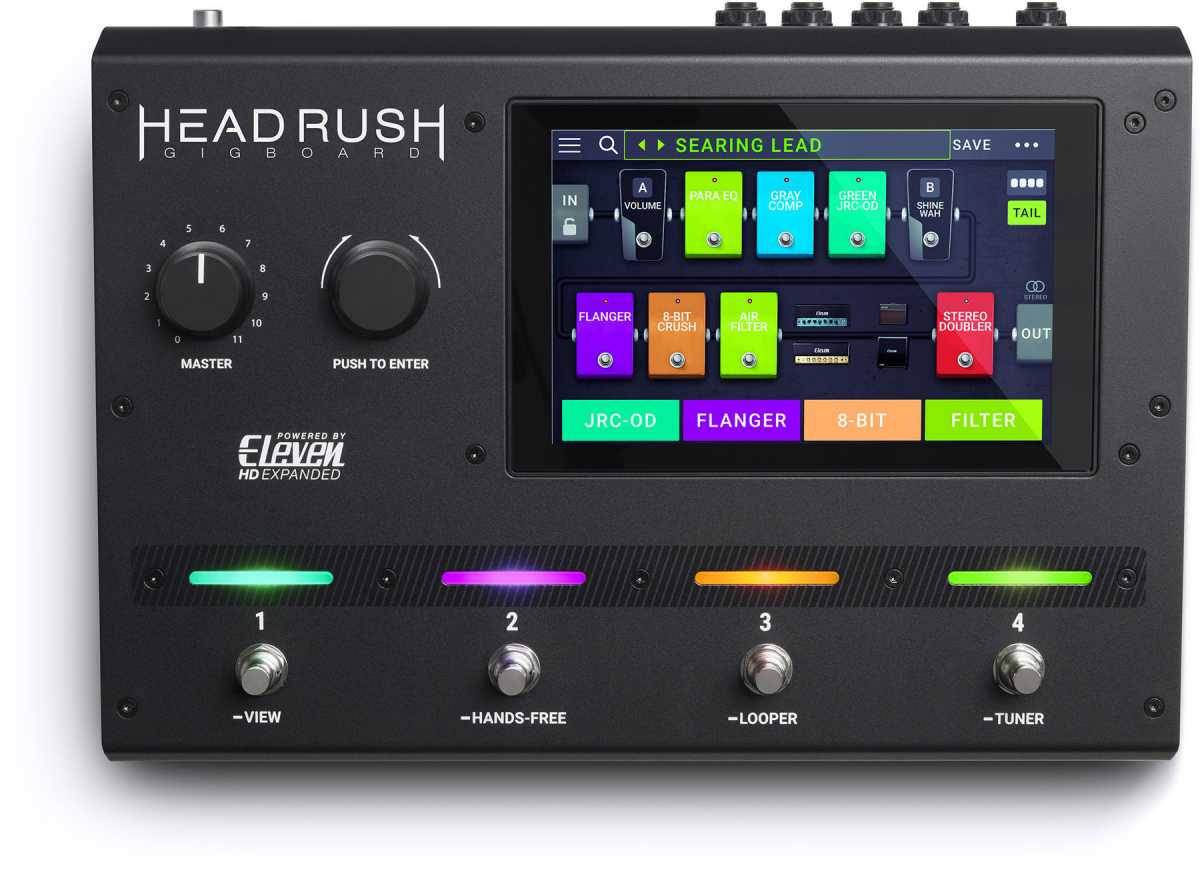 Headrush Gigboard | Multiefekty a procesory | muzikant.cz Eshop